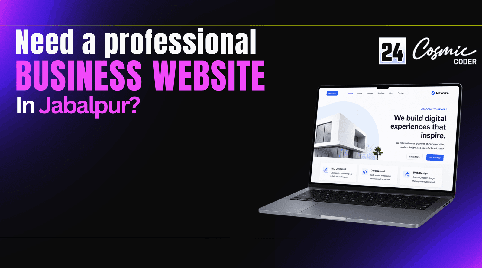 Need a Business Website in Jabalpur?