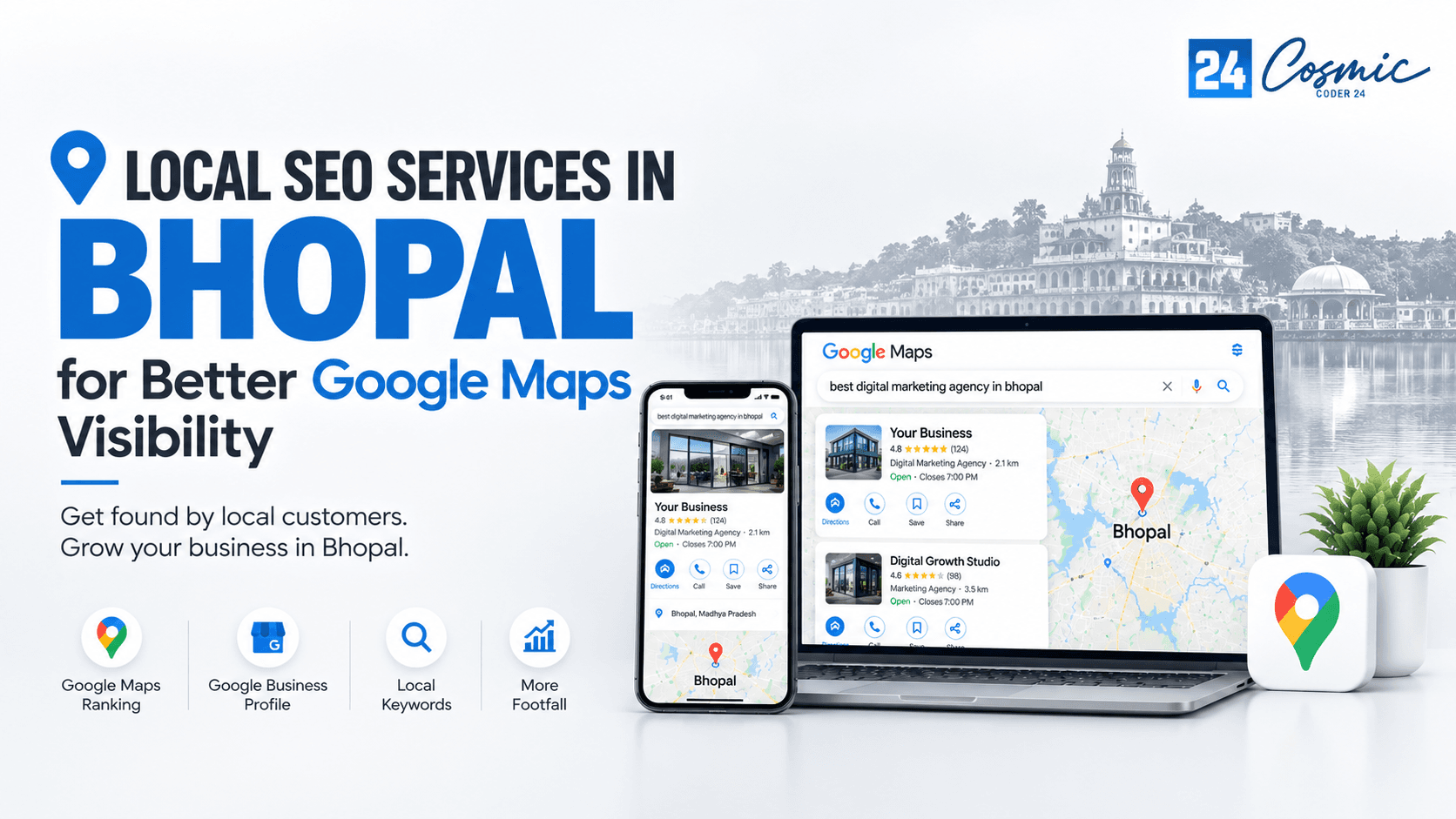 Local SEO Services in Bhopal for Better Google Maps Visibility
