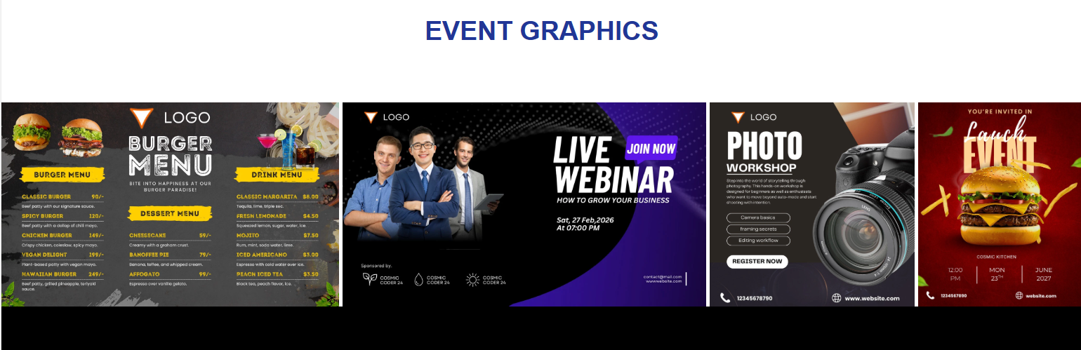 Graphic design work